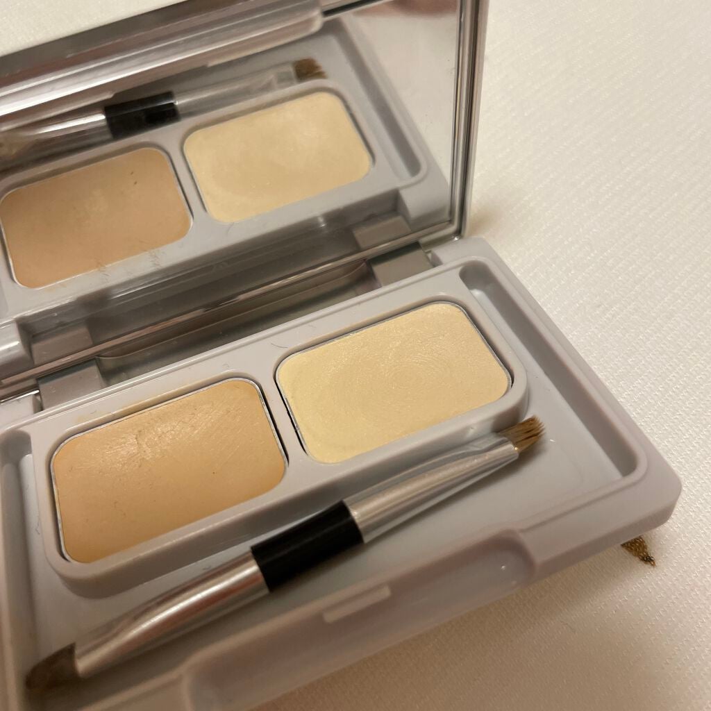 24 ミネラルUVコンシーラーデュオ&ブラシセット/24h cosme/パレットコンシーラーを使ったクチコミ(2枚目)