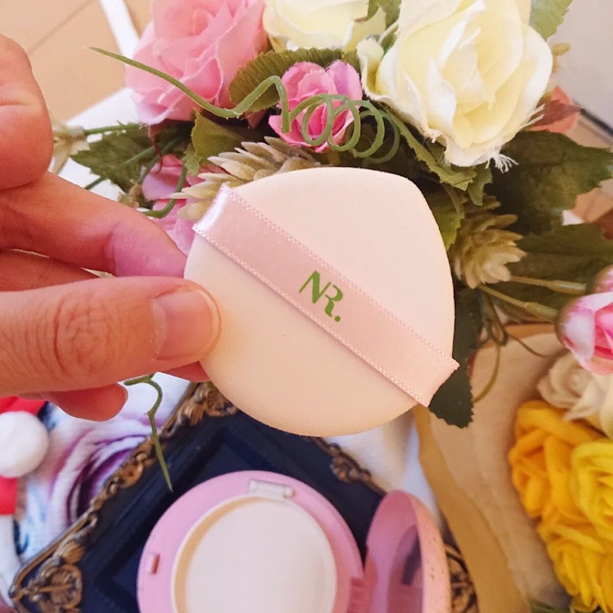 PROBIOエッセンスクッション/ネイチャーリパブリック/クッションファンデーションを使ったクチコミ(3枚目)