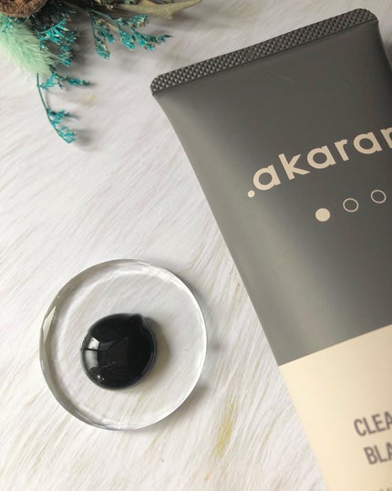 ブラックジェルクレンジング/.akaran/クレンジングジェルを使ったクチコミ(2枚目)