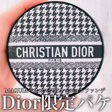 【旧】ディオールスキン フォーエヴァー クッション 0N ニュートラル <ニュー ルック エディション> (生産終了)/Dior/クッションファンデーションを使ったクチコミ(1枚目)