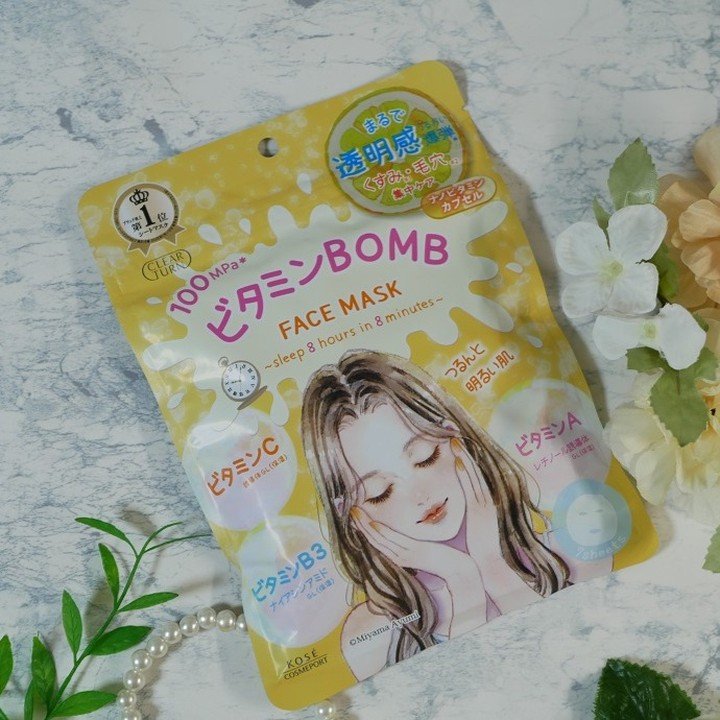 ビタミンＢＯＭＢマスク/クリアターン/シートマスク・パックを使ったクチコミ（1枚目）