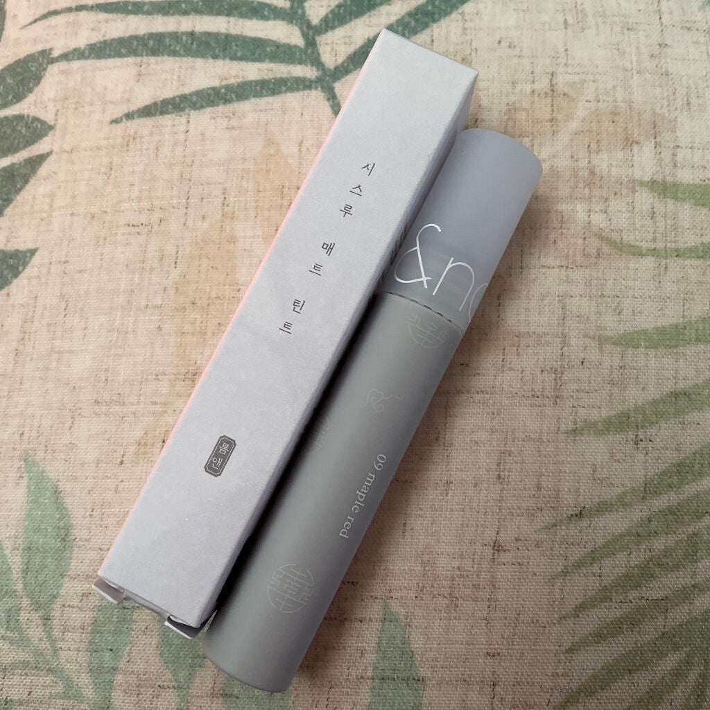 シースルーマットティント 韓服エディション/rom&nd/リップティントを使ったクチコミ(2枚目)