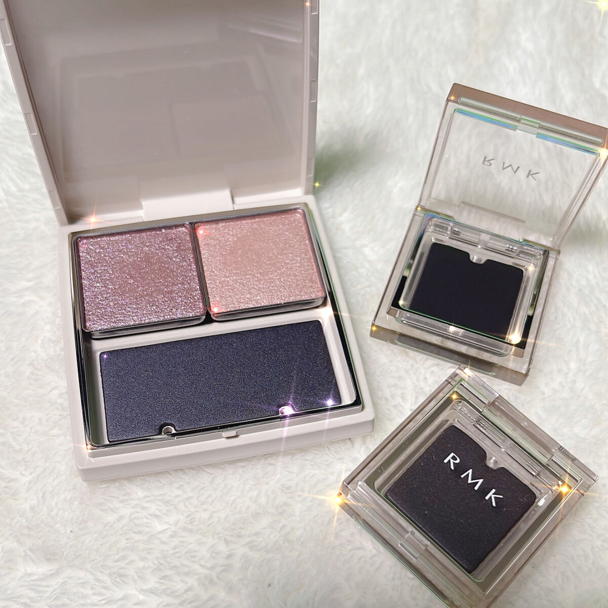 インフィニット シングル アイズ 03 ピンク サファイア/RMK/単色アイシャドウを使ったクチコミ（3枚目）