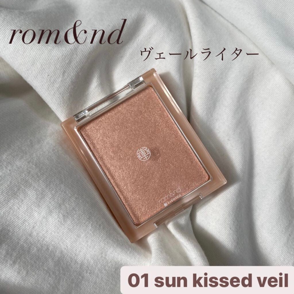ヴェールライター/rom&nd/パウダーハイライトを使ったクチコミ(1枚目)