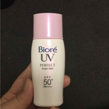 さらさらUV パーフェクトブライトミルク/ビオレ/日焼け止め・UVケアを使ったクチコミ(1枚目)