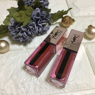 ルージュ ピュールクチュール ヴェルニ ウォーターグロウ No.202 インサージェント レッド/YVES SAINT LAURENT BEAUTE/口紅を使ったクチコミ（1枚目）