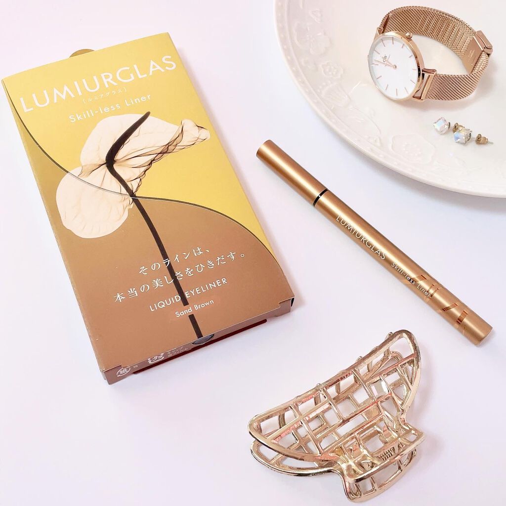 スキルレスライナー/LUMIURGLAS/リキッドアイライナーを使ったクチコミ(4枚目)
