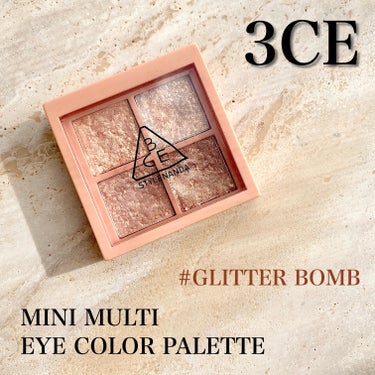 3CE MINI MULTI EYE COLOR PALETTE/3CE/パウダーアイシャドウを使ったクチコミ（1枚目）