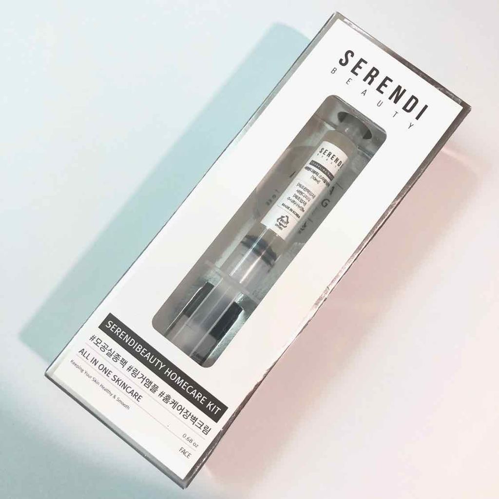 SPARKLING PACK/SERENDI BEAUTY/オールインワン化粧品を使ったクチコミ（2枚目）