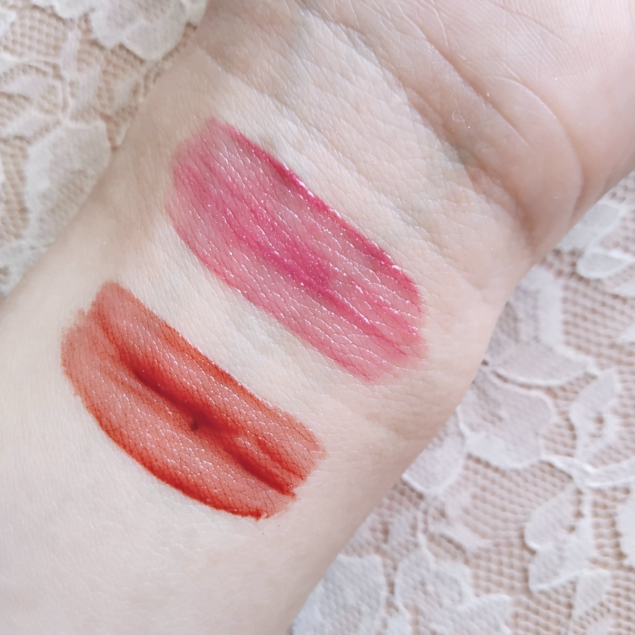 WATERISM GLOW TINT MINI SPECIAL SET PLUM MLBB/TIRTIR(ティルティル)/メイクアップキットを使ったクチコミ（3枚目）