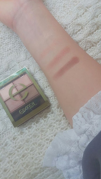 スキニーリッチシャドウ/excel/アイシャドウパレットを使ったクチコミ(2枚目)