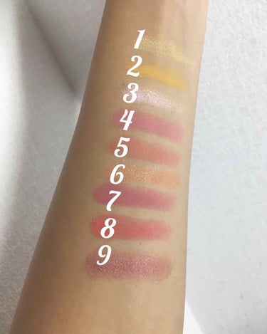 UR GLAM　BLOOMING EYE COLOR PALETTE/U R GLAM/パウダーアイシャドウを使ったクチコミ（3枚目）