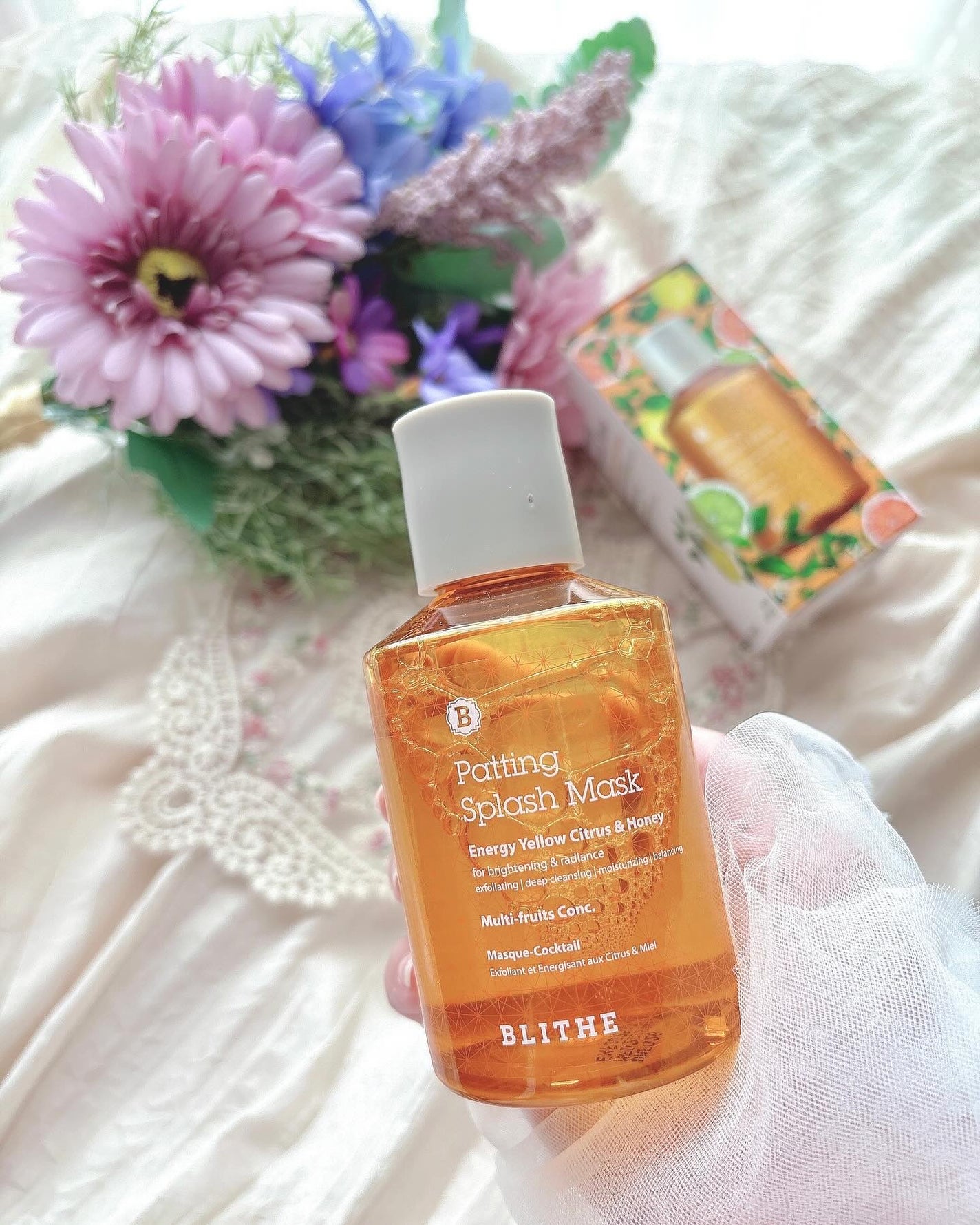 Patting Splash Mask Energy Citrus & Honey/BLITHE/その他洗顔料を使ったクチコミ(1枚目)