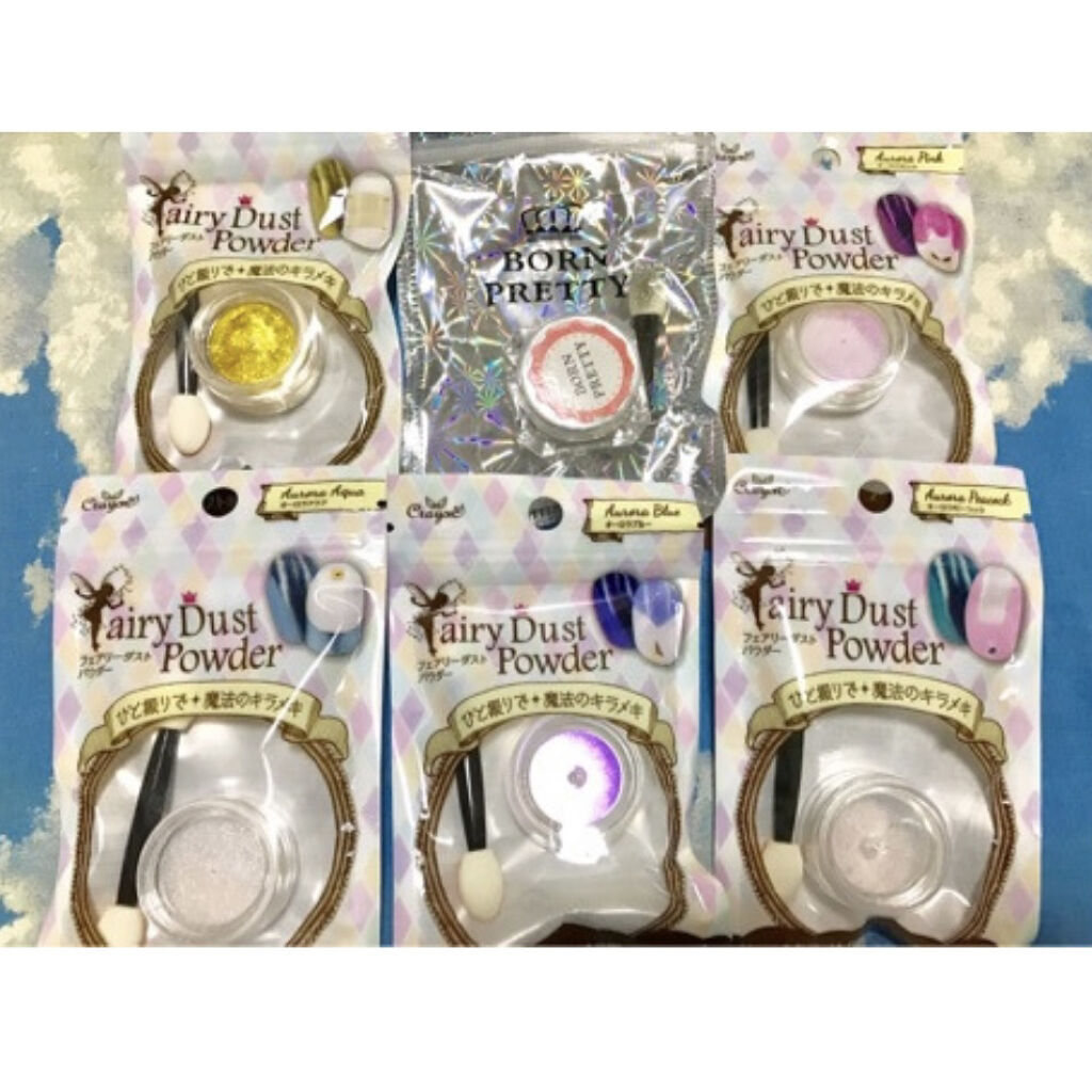 クレヨン フェアリーダストパウダー/キャンドゥ/ネイル用品を使ったクチコミ（2枚目）