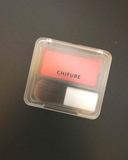 チーク カラー(ブラシ付)/ちふれ/パウダーチークを使ったクチコミ(1枚目)