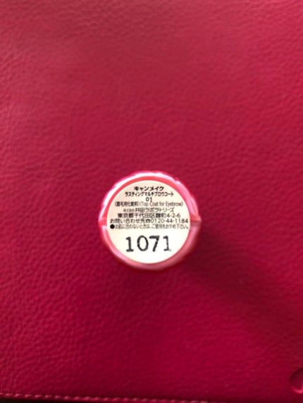 ラスティングマルチブロウコート/キャンメイク/アイブロウコートを使ったクチコミ(2枚目)