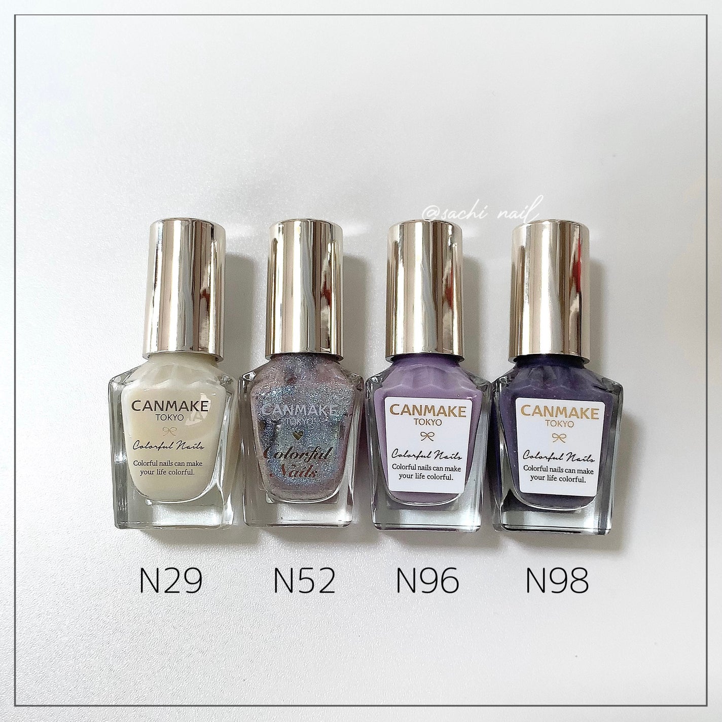 カラフルネイルズ/キャンメイク/マニキュアを使ったクチコミ(6枚目)