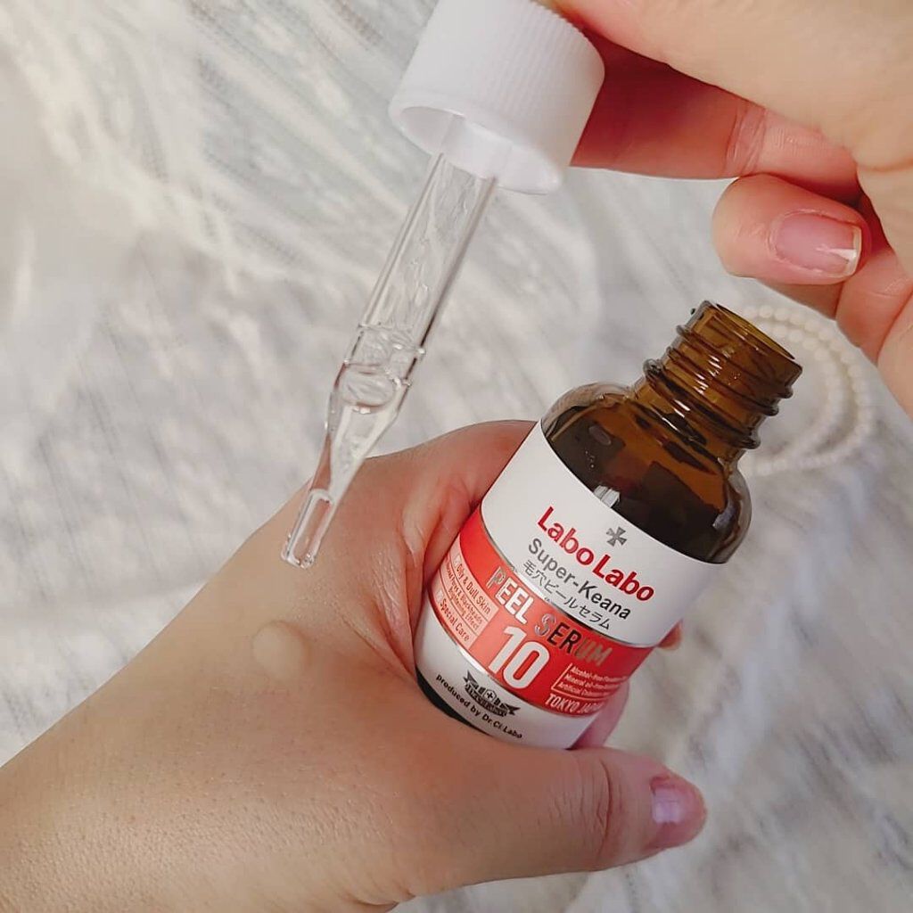 スーパー毛穴ピールセラム/ラボラボ/美容液を使ったクチコミ（2枚目）