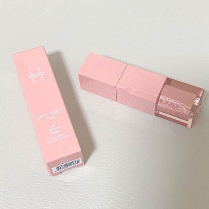 デューイ シロップ ティント 04 PEACHY SPRING/CLIO/口紅の画像