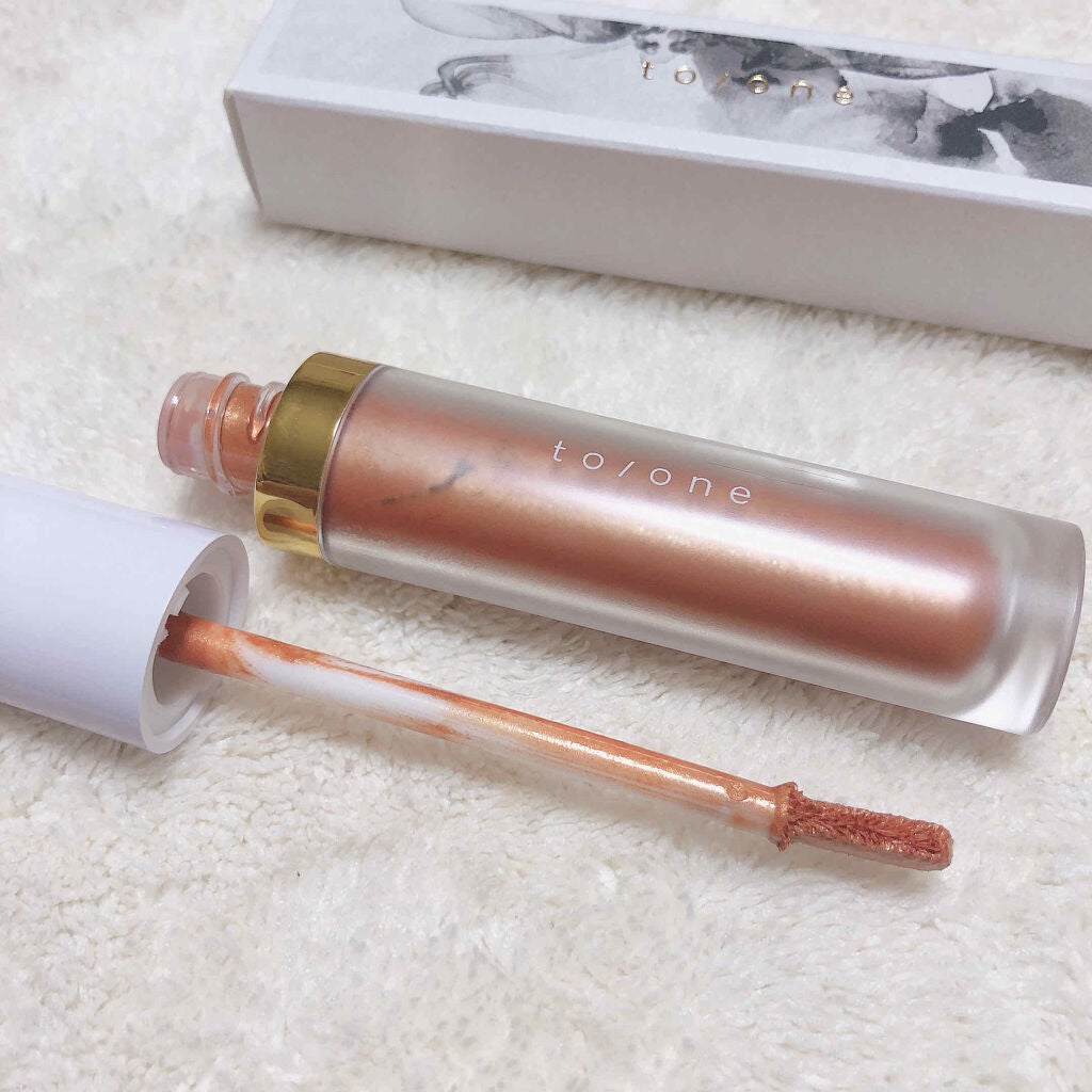 トーン ペタル リキッド アイシャドウ/to/one/リキッドアイシャドウを使ったクチコミ(2枚目)