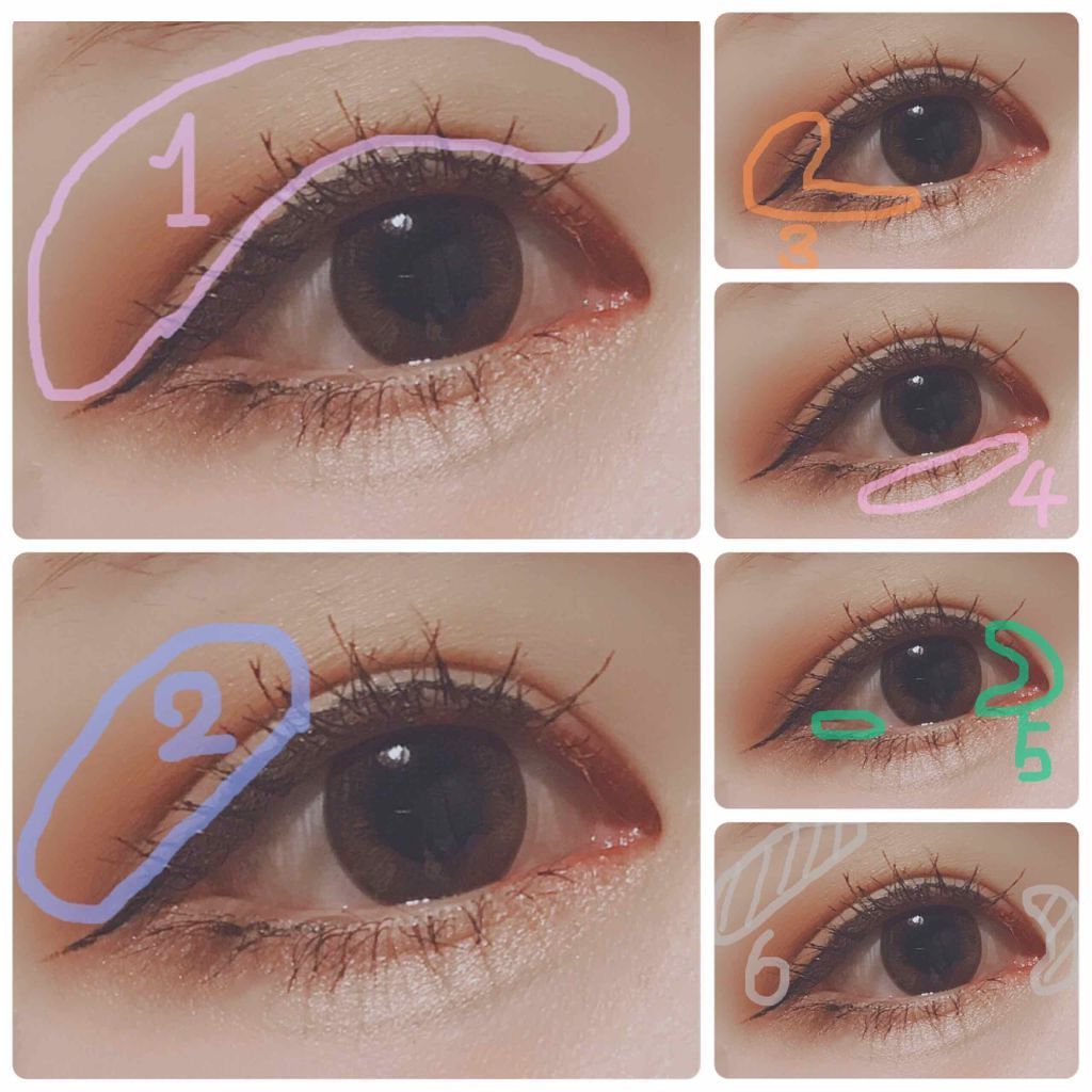 パーフェクトマルチアイズ/キャンメイク/アイシャドウパレットを使ったクチコミ(2枚目)