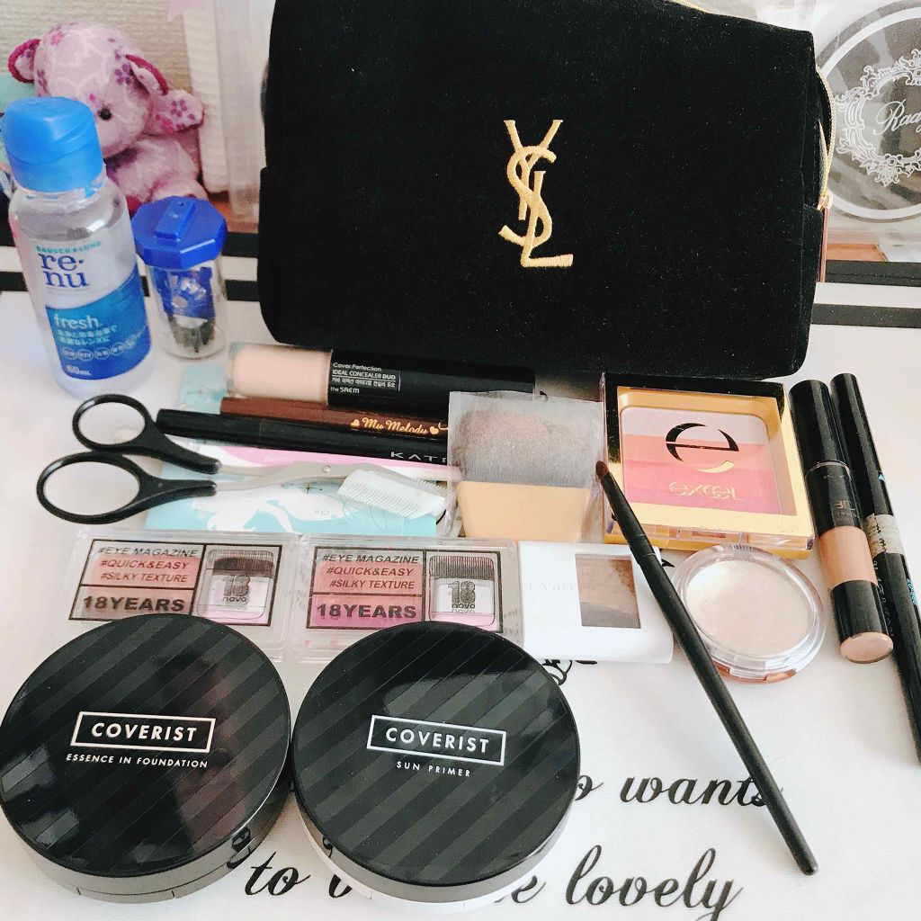 DAISO あぶらとり紙のクチコミ「( 'ω'o[いつもポーチの中身]o

- - - - - - - - - - - - - -.....」（2枚目）