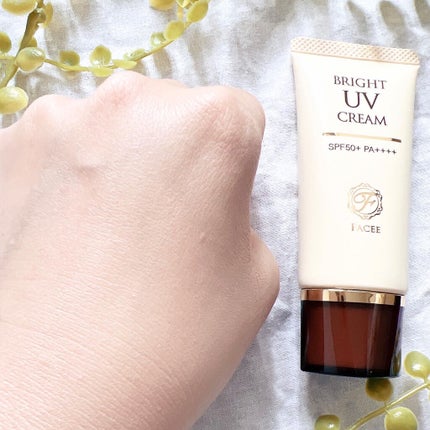 ブライトUVクリーム/Facee/日焼け止めクリームを使ったクチコミ(4枚目)