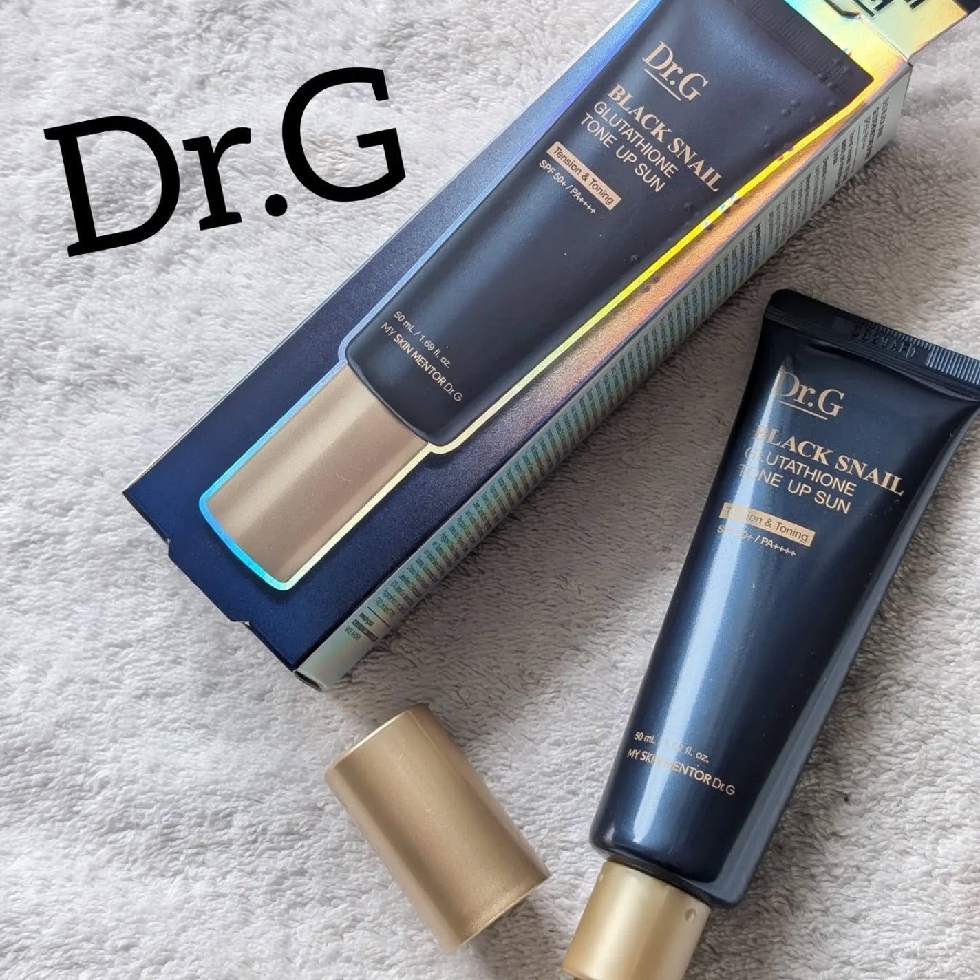 ブラックスネイルグルタチオントーンアップサン/Dr.G/日焼け止めクリームを使ったクチコミ(5枚目)