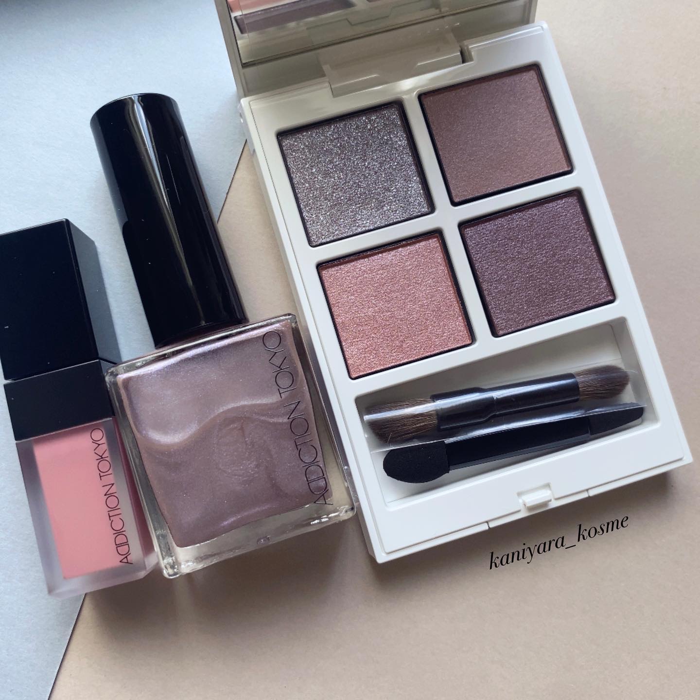 ホリデー アディクション サイレント ウィッシュⅠ/ADDICTION/メイクアップキットを使ったクチコミ（3枚目）