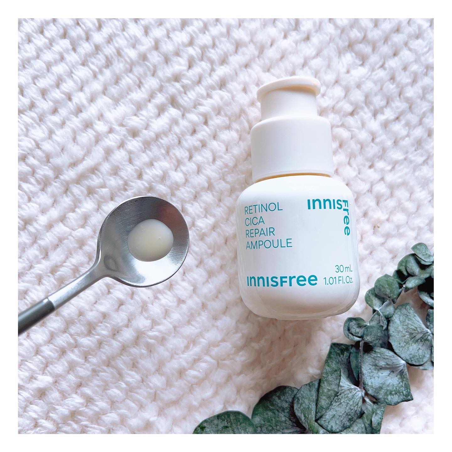 レチノール　シカ　リペア　セラム/innisfree/美容液を使ったクチコミ（2枚目）