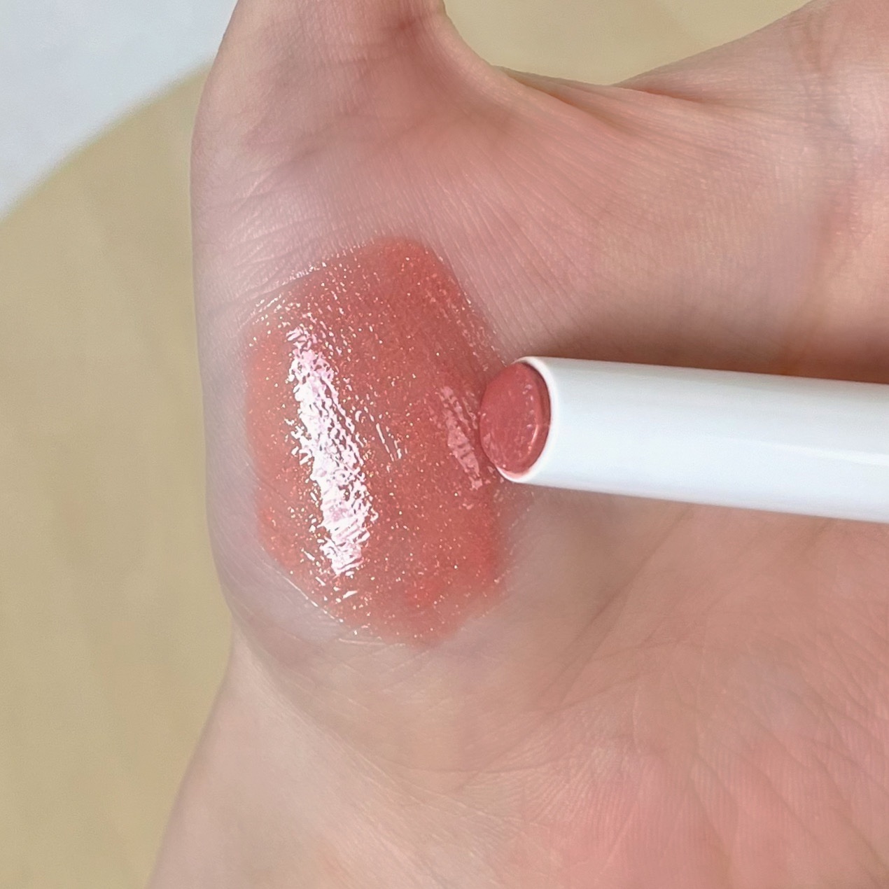 ベアグローペプチドメルティングバーム/PINATE/口紅を使ったクチコミ（3枚目）