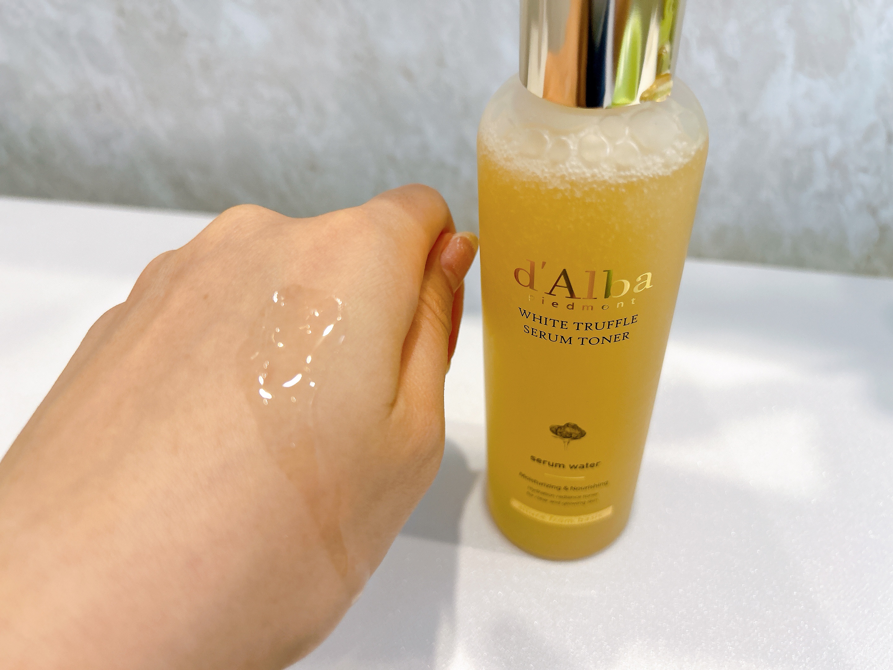 ビタトーニングセラムトナー/ダルバ/化粧水を使ったクチコミ（3枚目）