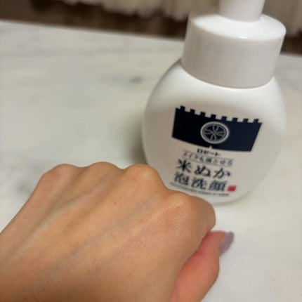 江戸こすめ メイクも落とせる米ぬか泡洗顔 つめかえ/ロゼット/泡洗顔の画像