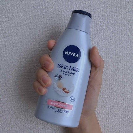 スキンミルク クリーミィ/ニベア/ボディミルクを使ったクチコミ(1枚目)
