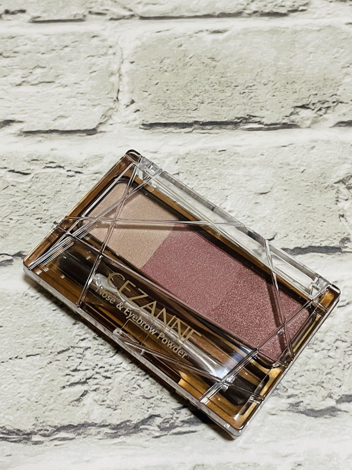 ノーズ＆アイブロウパウダー/CEZANNE/パウダーアイブロウを使ったクチコミ（1枚目）
