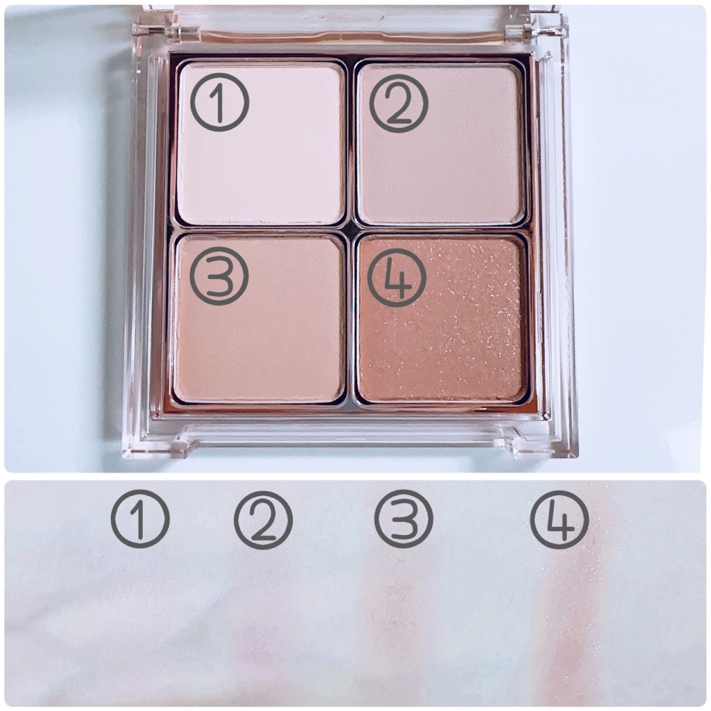 ムードオンアイパレット /BANILA CO/アイシャドウパレットを使ったクチコミ（2枚目）