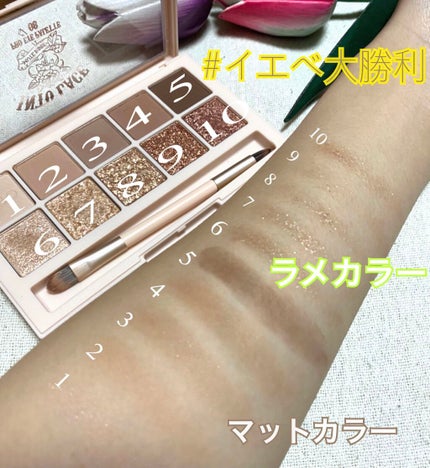プロ アイ パレット/CLIO/アイシャドウパレットを使ったクチコミ(2枚目)