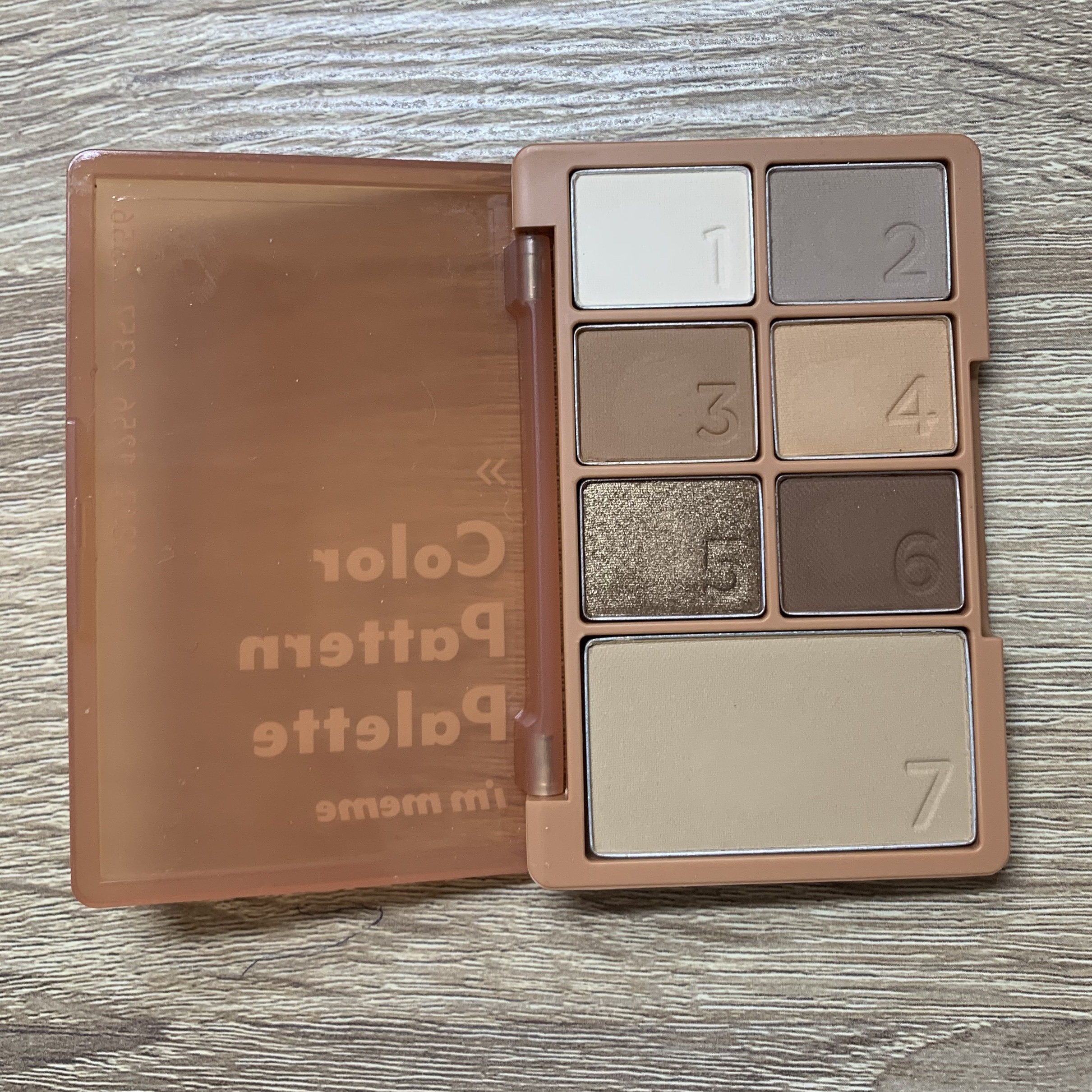 カラーパターンパレット/i’m meme/マルチパレットを使ったクチコミ（2枚目）