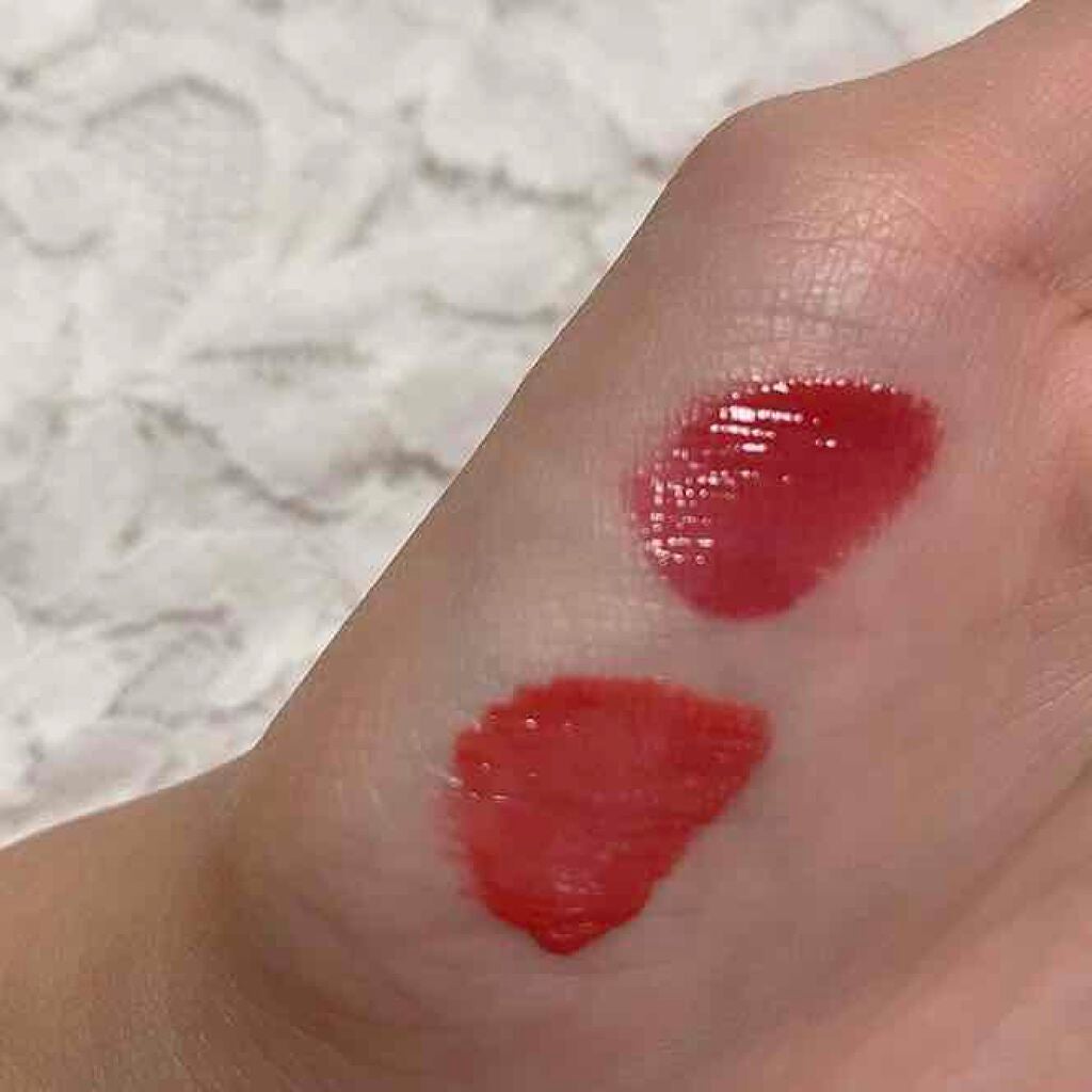 ジューシーラスティングティント/rom&nd/リップティントを使ったクチコミ(2枚目)
