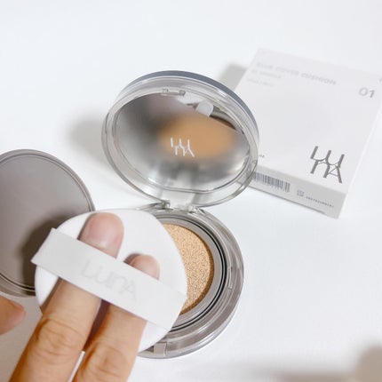 ブラーカバークッション/LUNA/クッションファンデーションを使ったクチコミ(6枚目)