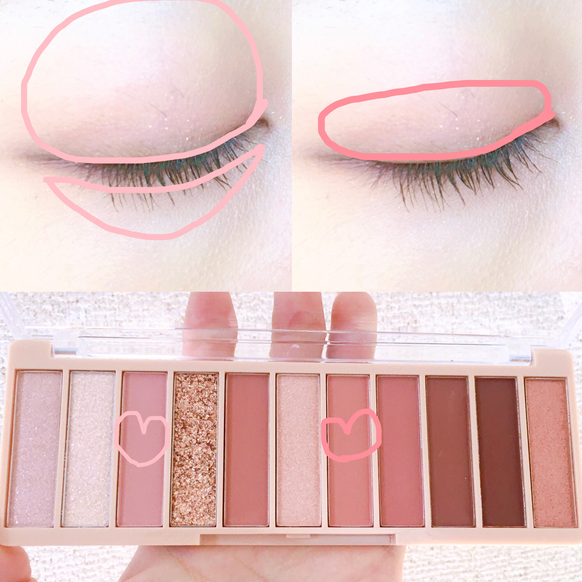 アイシャドウパレット/coou/アイシャドウパレットを使ったクチコミ（3枚目）