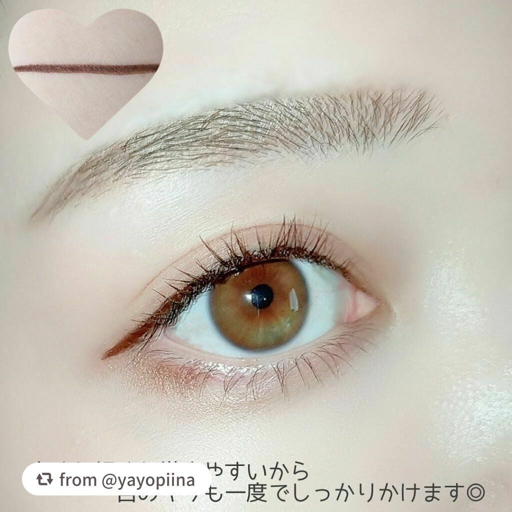 スキルレスライナー/LUMIURGLAS/リキッドアイライナーを使ったクチコミ(3枚目)