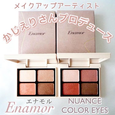 ニュアンスカラーアイズ/Enamor/アイシャドウパレットを使ったクチコミ（1枚目）