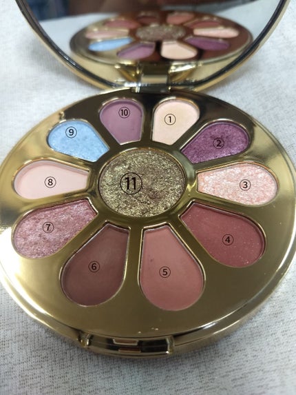 サーキュラー サンド アイシャドウ パレット/HOJO/アイシャドウパレットを使ったクチコミ(2枚目)