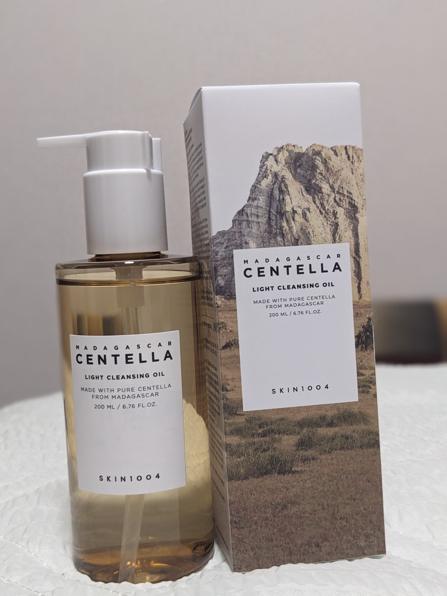 センテラ ライトクレンジングオイル/SKIN1004/オイルクレンジングを使ったクチコミ(1枚目)