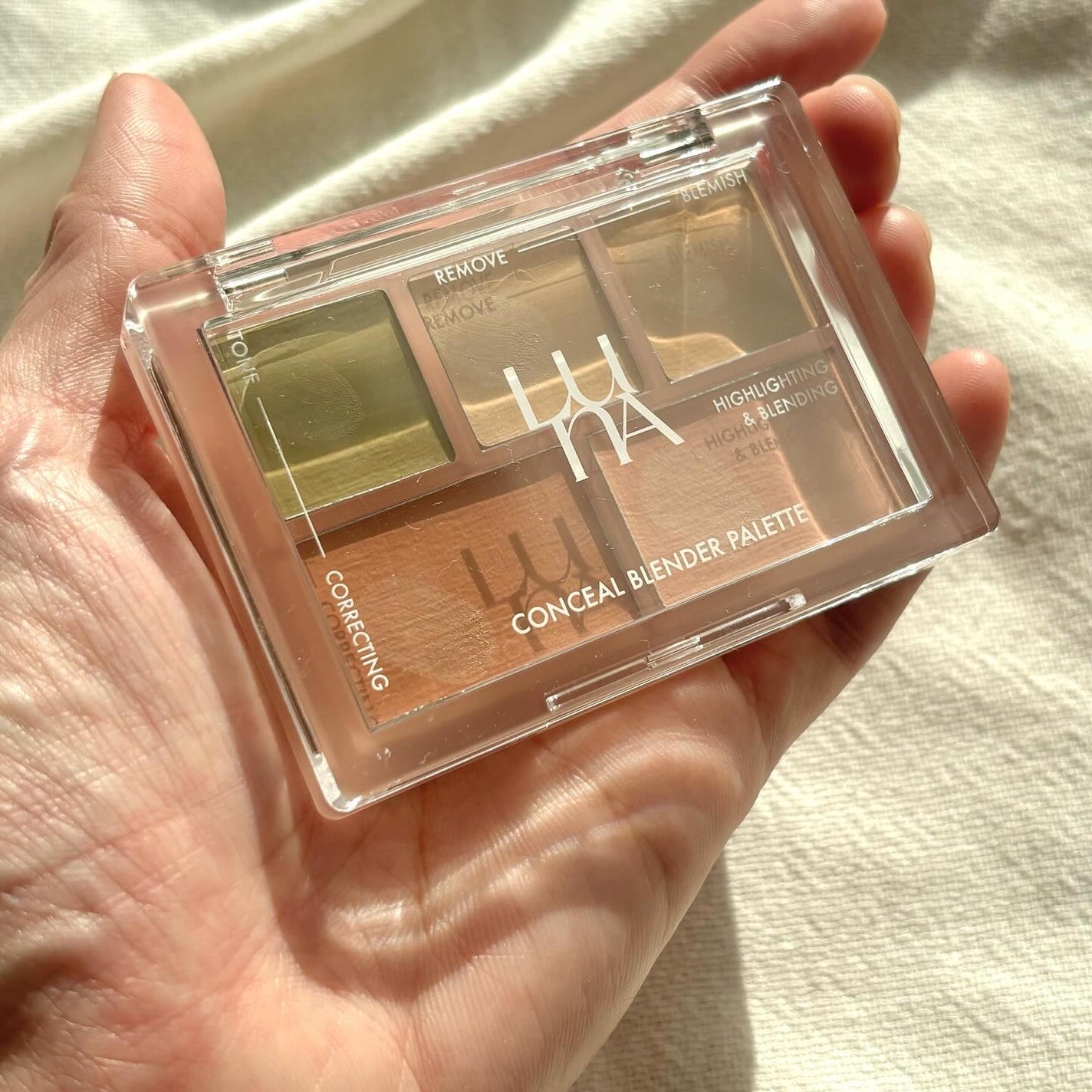 コンシールブレンダーパレット/LUNA/パレットコンシーラーを使ったクチコミ(6枚目)