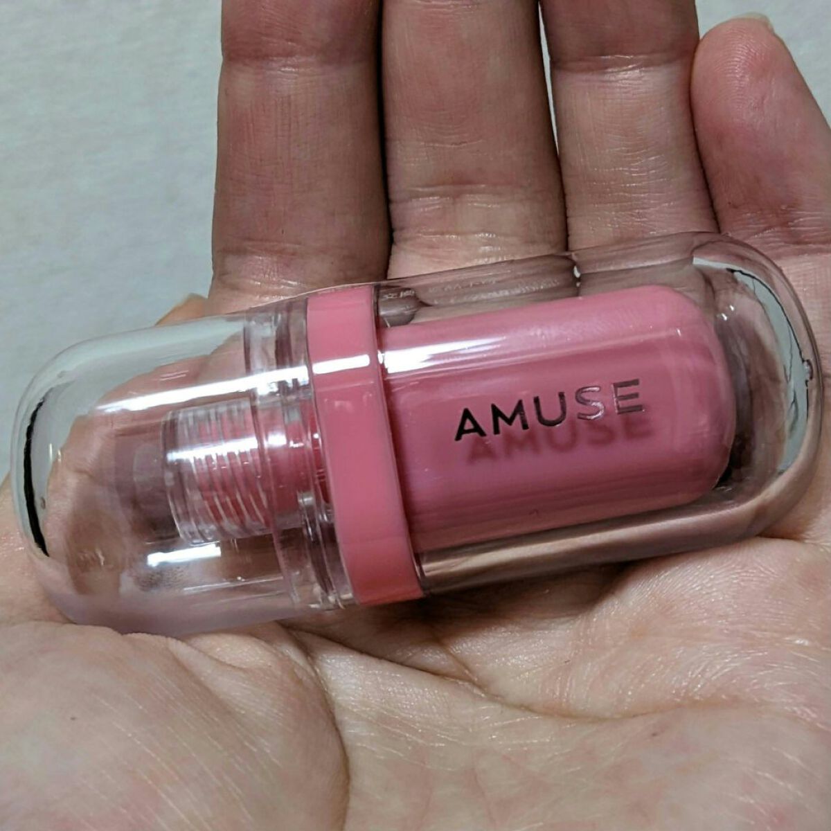 ジェルフィットティント/AMUSE/リップティントを使ったクチコミ（1枚目）