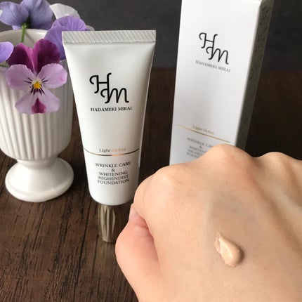 リンクルケア&ホワイトニング ハイエンディストファンデーション/ハダメキミライ/リキッドファンデーションを使ったクチコミ(5枚目)