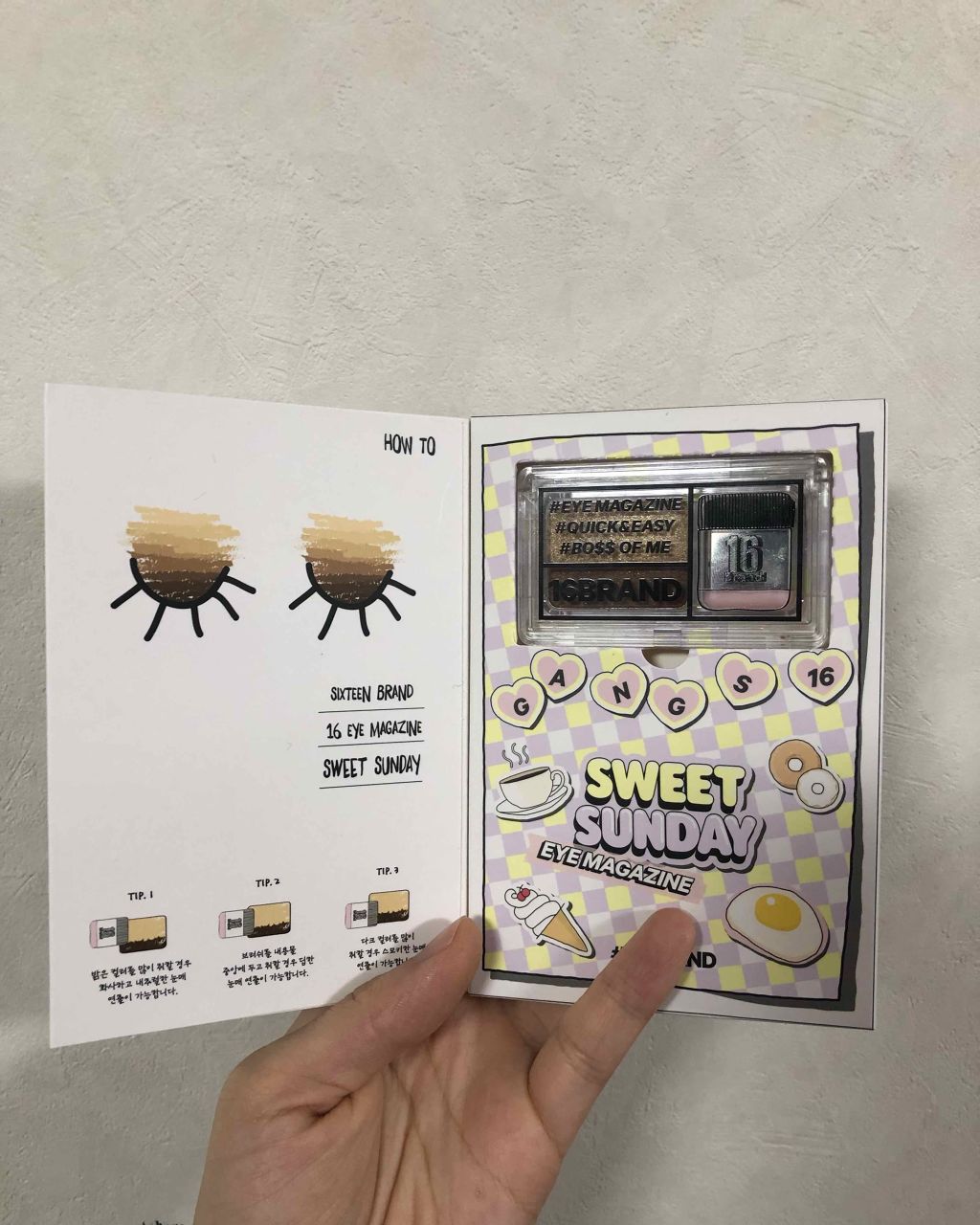 16 EYE MAGAZINE/16BRAND/アイシャドウパレットを使ったクチコミ(3枚目)