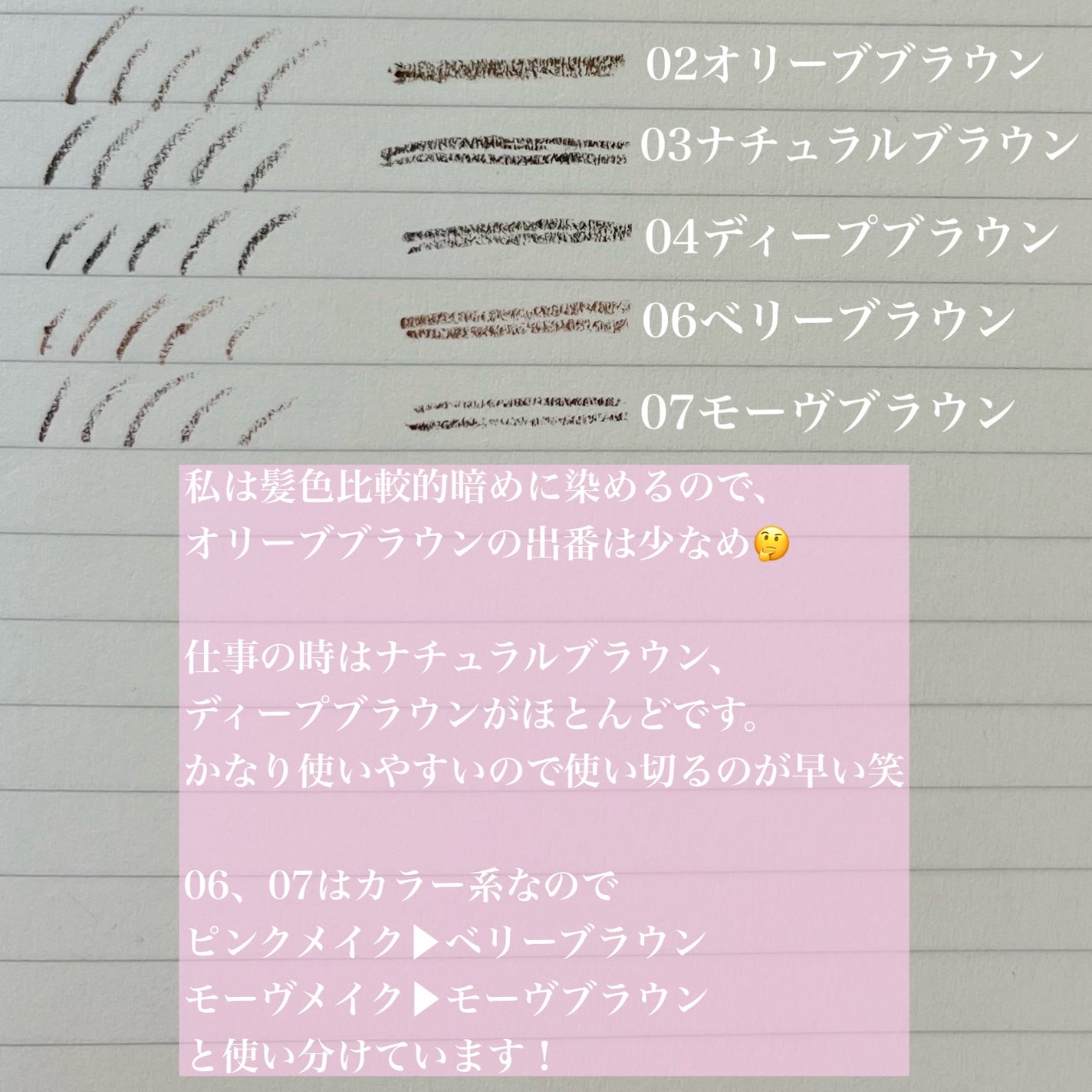 超細芯アイブロウ/CEZANNE/アイブロウペンシルを使ったクチコミ(3枚目)